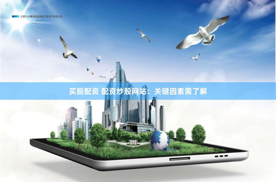 买股配资 配资炒股网站：关键因素需了解